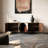 French-style retro light luxury sideboard