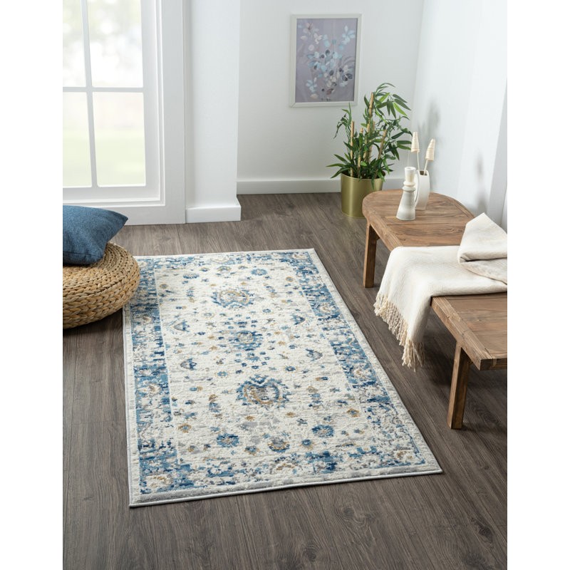 Helena beige Rug, Rectangle 80 x 150cm