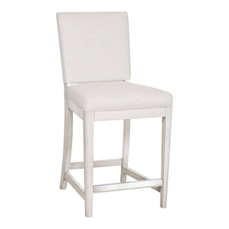 Juliet 42"Counter Stool, Nadia Parchment, Casa Blanca