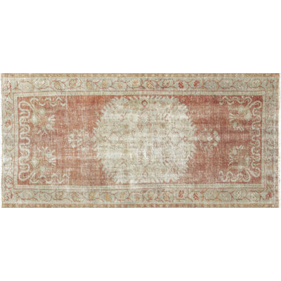 Vintage Turkish Oushak Rug