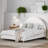 Jodiel Arched Boucle Upholstered Bed Frame-119008453-88745854