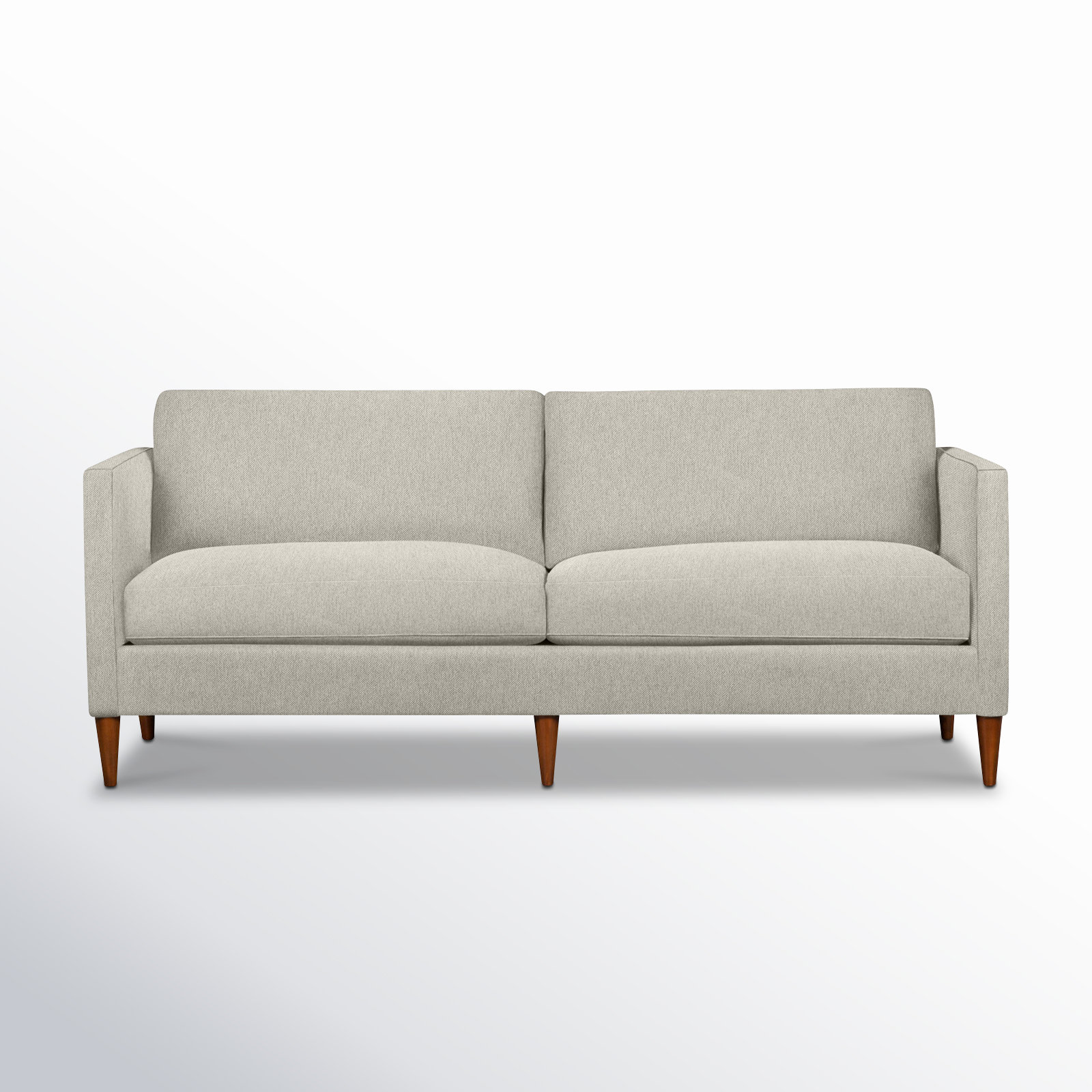 Clifford 87'' Sofa, Ticket Ash Heathered Basketweave