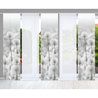 Semi Sheer Sliding Panel