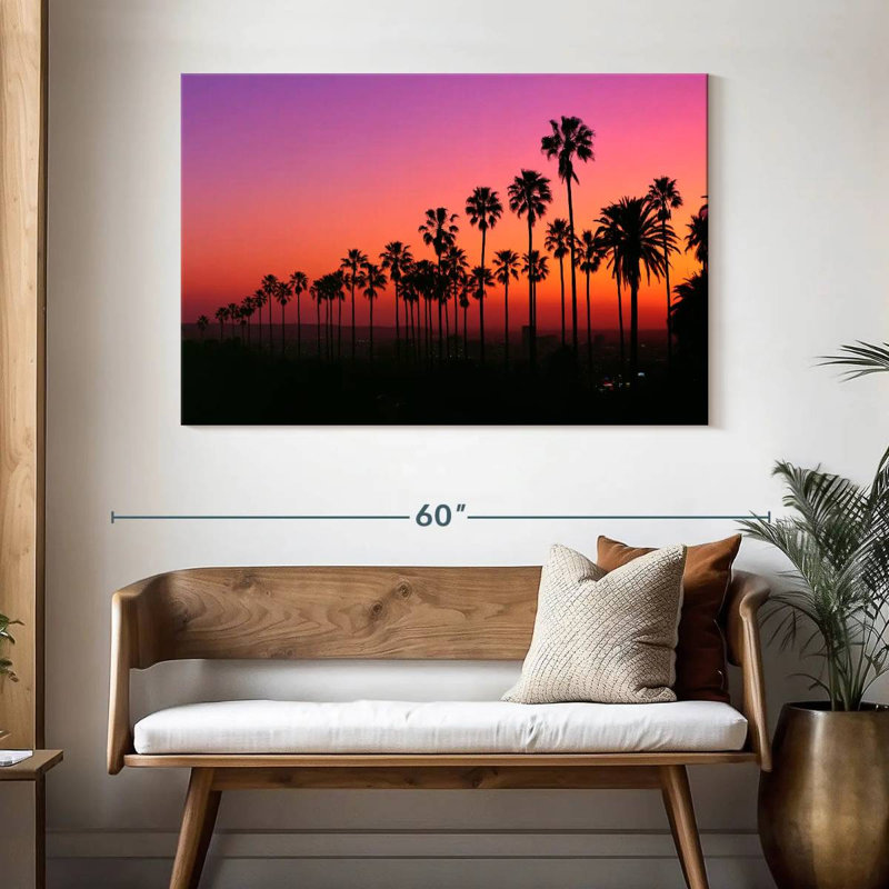 Harnek Los Angeles au crépuscule, H 32 po x l 48 po