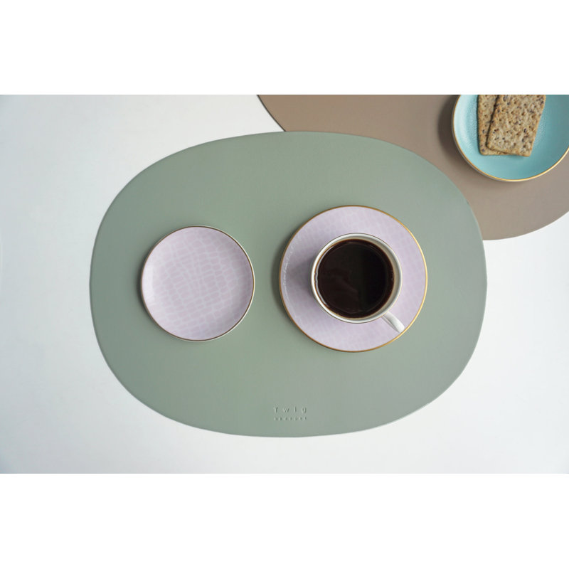 Deco Placemat, Mint 