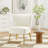 Dutch Velvet Accent Chair With Waist Lumbar-988352263