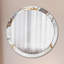 Huldar Glass Flat Wall Mirror