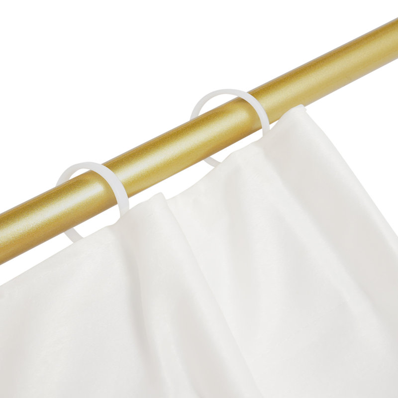 Partition Curtain With U-Shape Tube, White