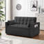 Causeuse moderne en velours avec canapé-lit-490730046