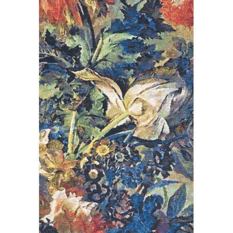 Loom Woven Cotton Blend Wall Hanging, 56" H x 44" W x 0.15" D