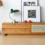 Meuble télé moderne en bois massif de couleur cerisier-99536969