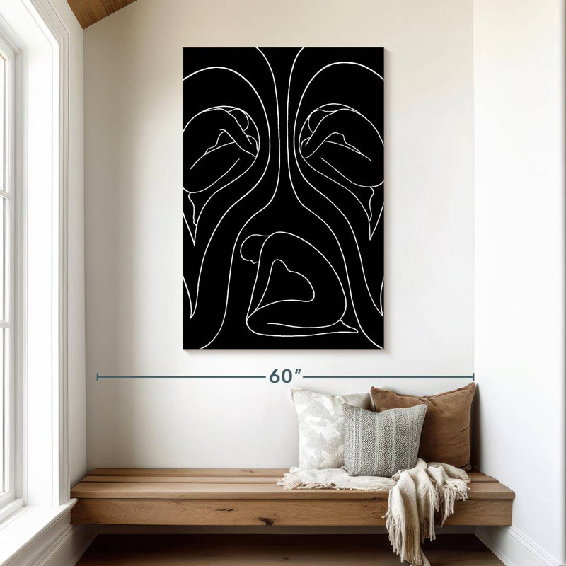 Méditation linéaire Kerrick, H 48 po x l 32 po