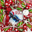 Couronne en maille 20 po Coastal Christmas