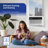 Chill Premier 18,000 BTU Window & Wall Air Conditioner with Heater & Remote Control Wi-Fi Enabled-122531660