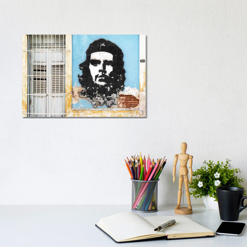 Che Guevara Mural V by Philippe Hugonnard - Wrapped Canvas Gallery-Wrapped Canvas Giclée, 20.32 cm H x 30.48 cm W