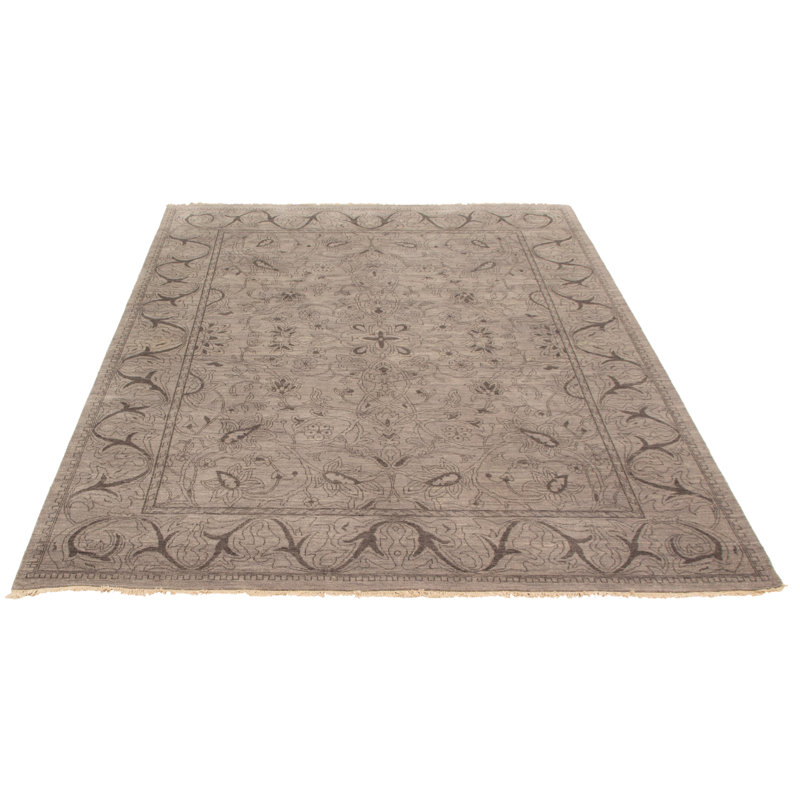 Tapis gris à transition de couleur 7 pi 11 po x 9 pi 10 po