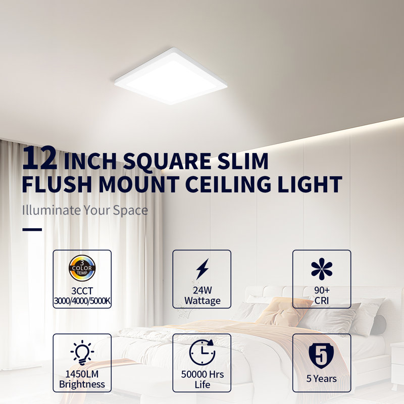 Weighton LED Flush Mount