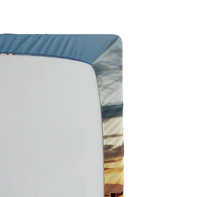 Microfiber Fitted Sheet, Twin Fitted Sheet