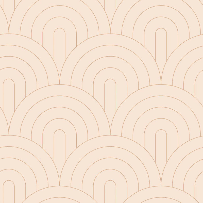 Rouleau de papier peint L 33 pi x l 20,9 po Rasha, Rose