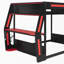 Gaming Bed with Side-Mounted Oversized RGB Desk-2002368022