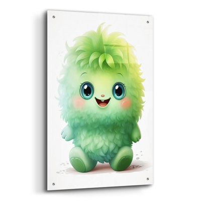 'Cut Fruit Monster 8' by Momart Acrylic Glass Wall Art