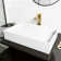 Bryant 23" L x 15" W x 5" H Matte White Handmade Rectangular Vessel Bathroom Sink