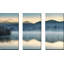 «Quiet Morning», ensemble de 3 reproductions de photos sur toiles tendues-390175171