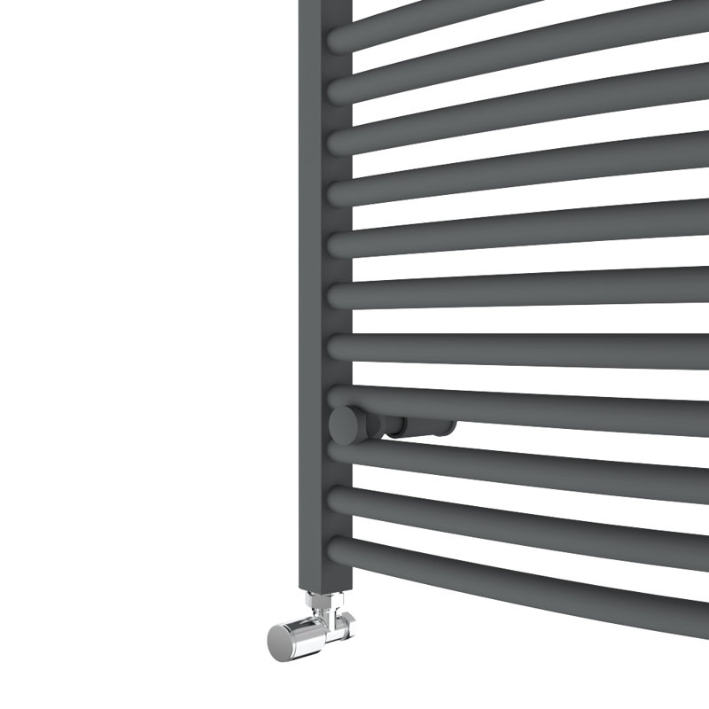 Cason Curved Towel Rail Heated Towel Rails