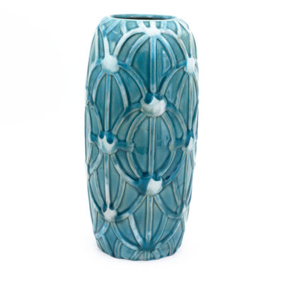 Grotto Rope Emboss Column Vase