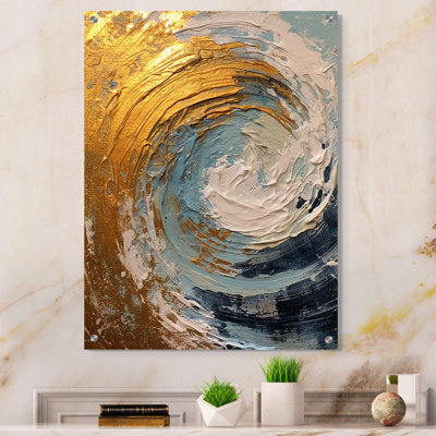 Trina - Abstract Spirals Acrylic Wall Art Decor