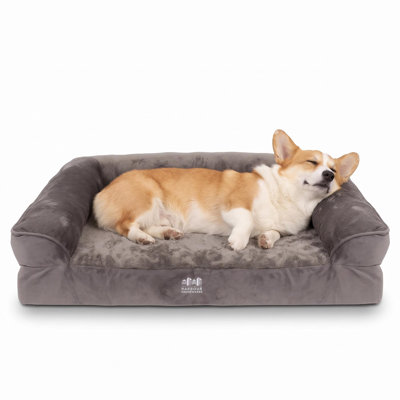 Harbour Housewares - Non-Slip Waterproof Dog Bed
