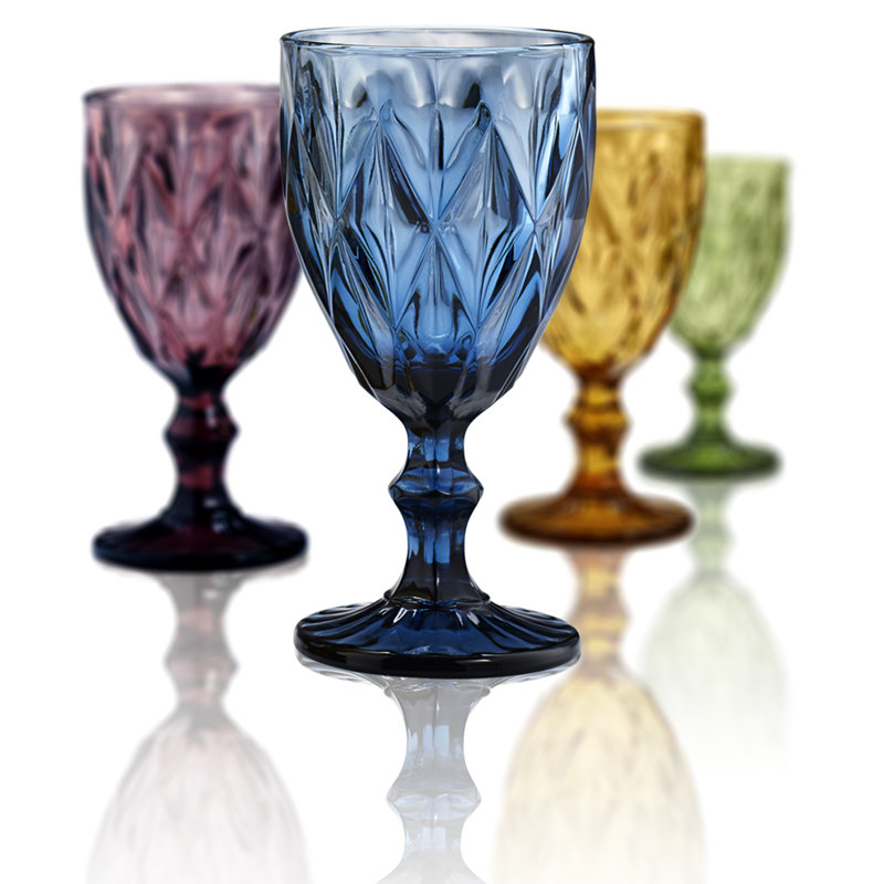Pasha 11oz. Handmade Goblet Set