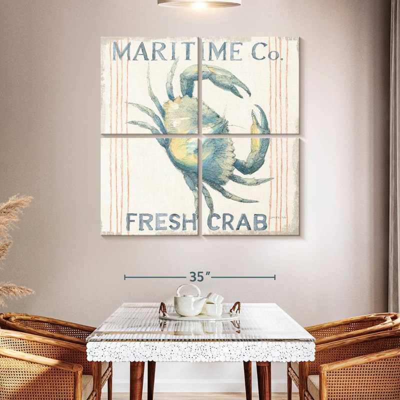 Kema Floursack Nautical XIV Wall Sign, 45" H x 45" W