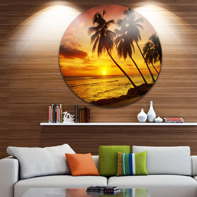 " Barbados Island Evening Seashore "