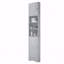 Armoire de rangement multi-fonctionnelle grise