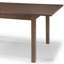Setterlund Dark Walnut Solid Wood 59-79" Extending Dining Table