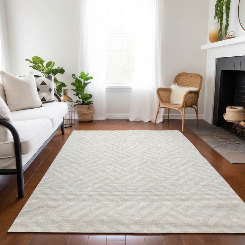Tapis intérieur / extérieur Loreen avec envers antidérapant, Rectangle 8 pi x 10 pi