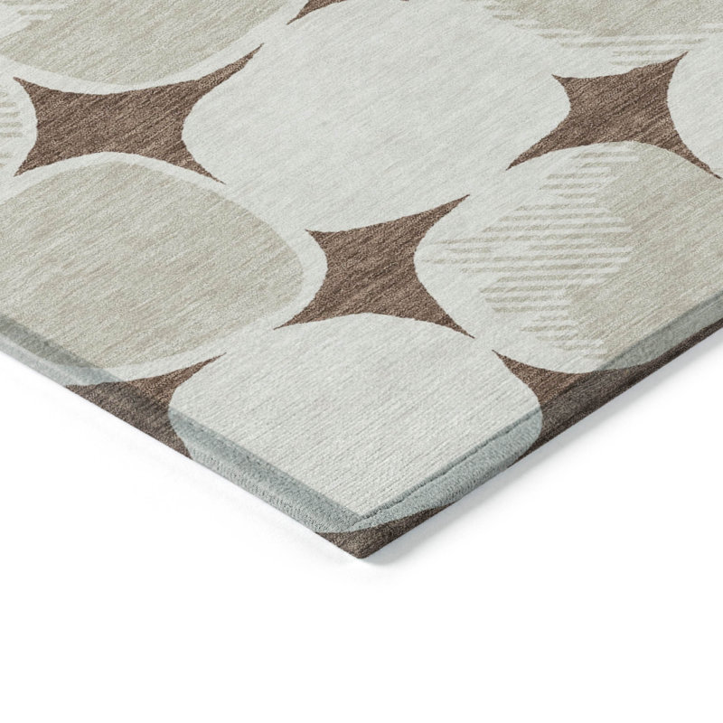 Tapis intérieur / extérieur mâle avec envers antidérapant, Rectangle 2 pi 6 po x 3 pi 10 po