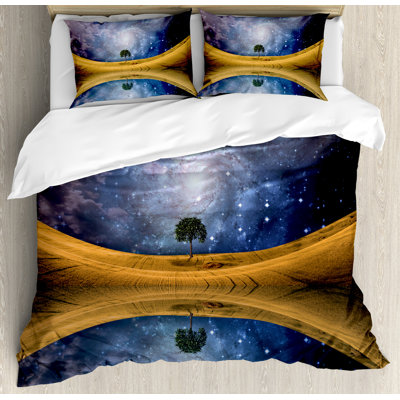 Space Modern & Contemporary Duvet Cover