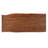 Dassy Acacia Solid Wood Top Metal Base Dining Table-130015782