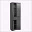 Armoire de salle de bain haute polyvalente avec plusieurs compartiments et fabrication durable