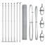 Vidaxl Hexagon Fence Galvanised Steel-114621624-114621666