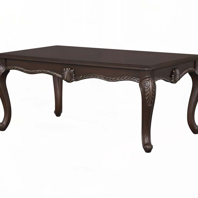 Table basse en bois avec 4 pieds