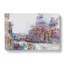 Canal Through Venice Italy In Abstract - Wrapped Canvas Painting-55315607