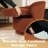 Upholstered Swivel Barrel Chair-56059086