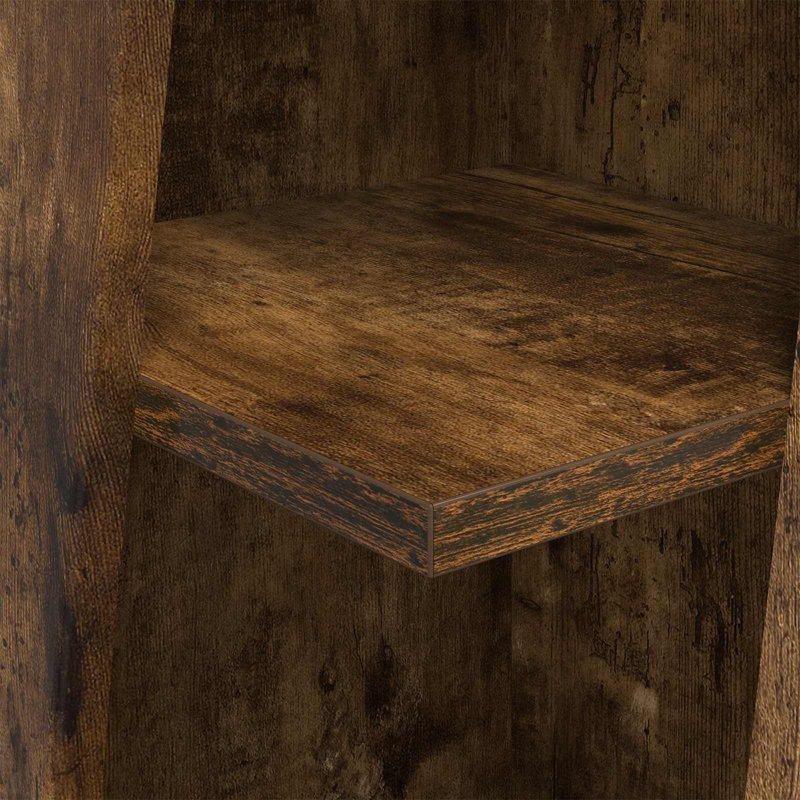 Engineered Wood Standard Accent Cabinet, Smoked Oak