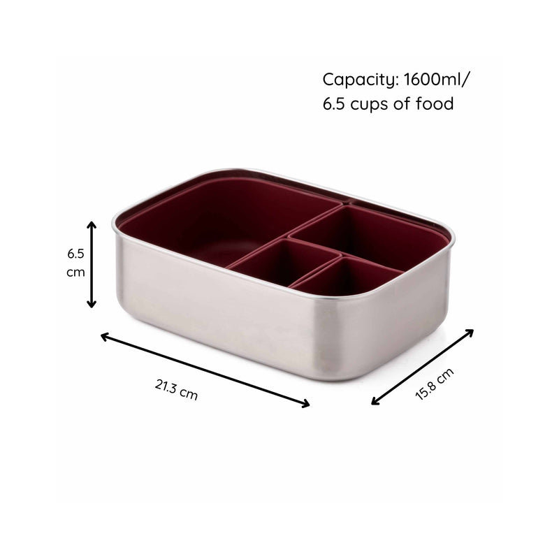 Nystead Food Storage Container, Red