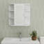 Armoire à pharmacie de salle de bain avec miroir
