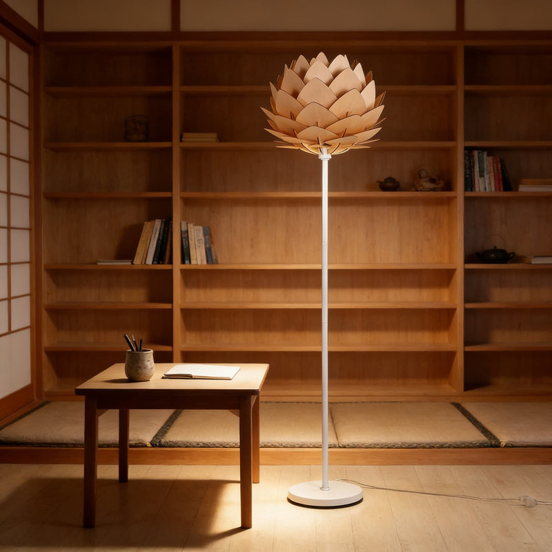 Lampe sur pied articulée Artichoke