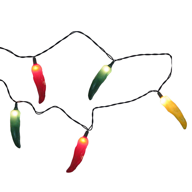 Chili poivre 10 lumières de chaîne